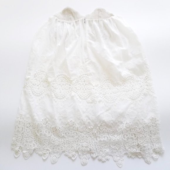 STONE COLD FOX | Marrakech White Lace Mini Dress 1 - Picture 12 of 16